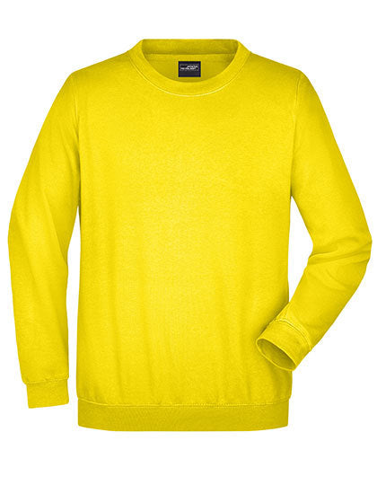 Round Sweat Heavy - Sonnengelb
