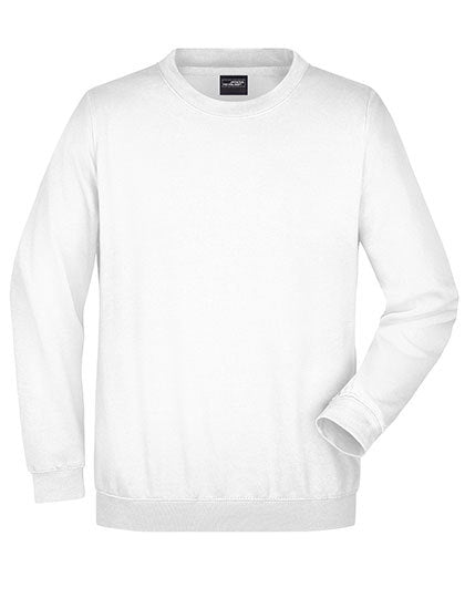 Round Sweat Heavy - Weiss