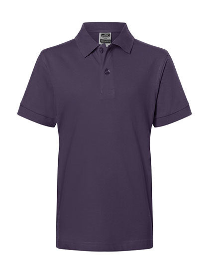 Junior Classic Polo -Aubergine