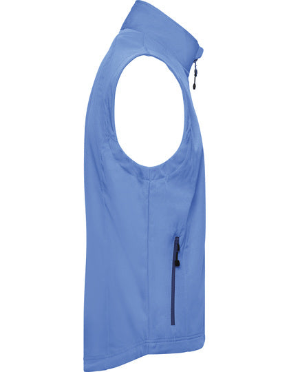 Men´s Softshell Vest -  Azur