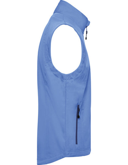 Men´s Softshell Vest -  Azur