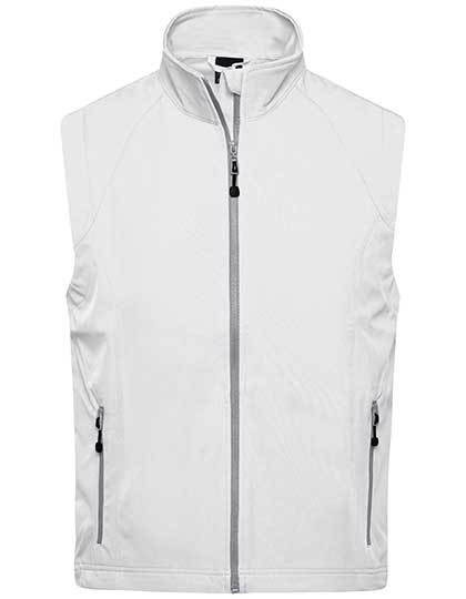 Men´s Softshell Vest -  Cremefarben