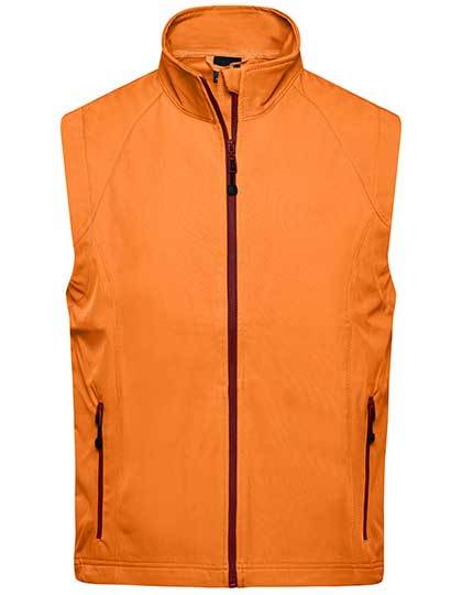 Men´s Softshell Vest -  Orange
