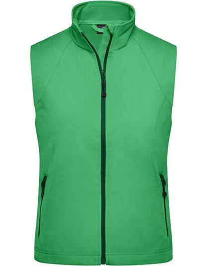 Ladies´ Softshell Vest -  Grün