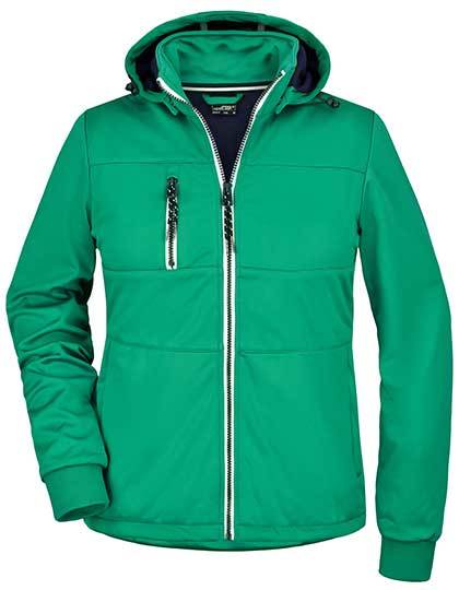 Ladies´ Maritime Jacket -  Irisches Grün - Marine