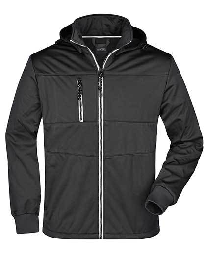 Men´s Maritime Jacket - Schwarz - Weiss