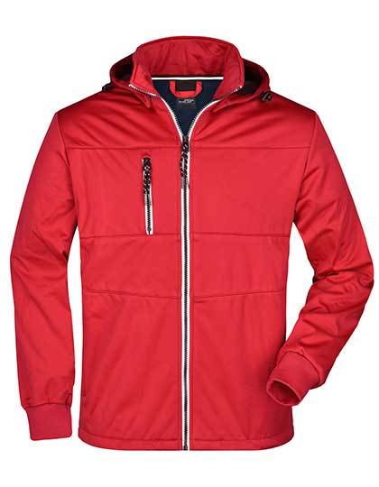 Men´s Maritime Jacket - Rot - Marine