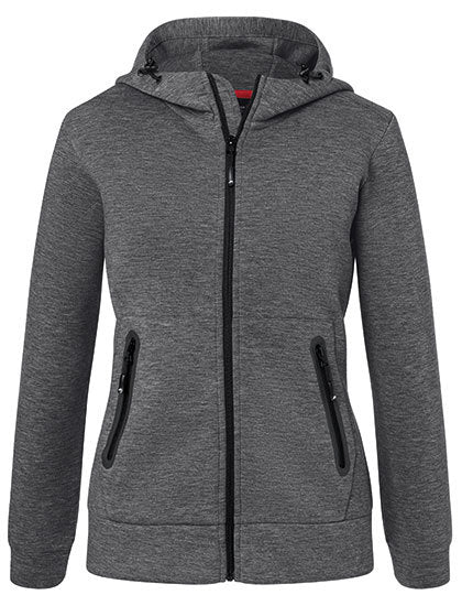 Ladies´ Hooded Jacket -       Dunkle Melange
