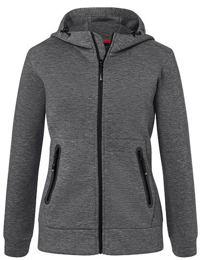 Ladies´ Hooded Jacket -       Dunkle Melange