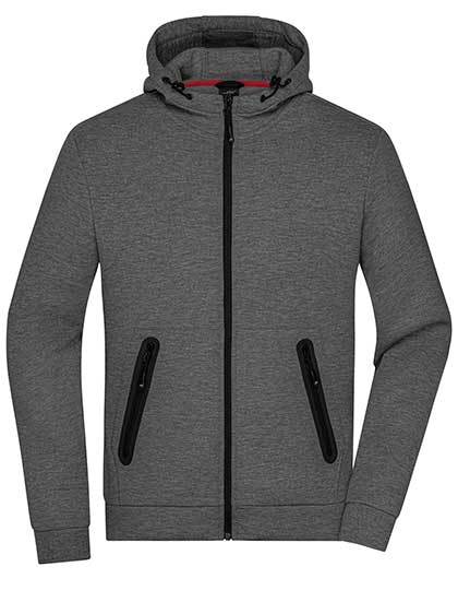 Ladies´ Hooded Jacket -       Dunkle Melange