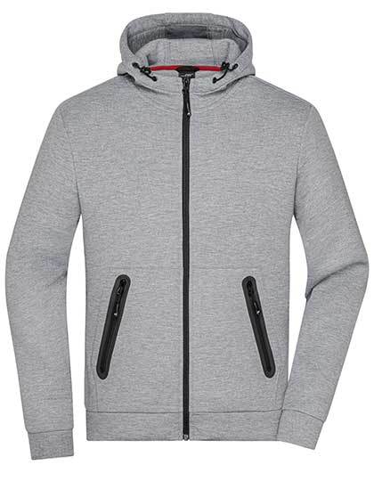Ladies´ Hooded Jacket -      Leichte Melange