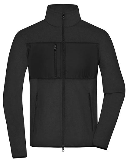 Men´s Fleece Jacket - Schwarz