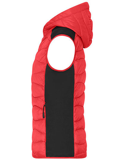 Ladies´ Hybrid Vest - Rot