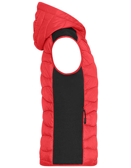 Ladies´ Hybrid Vest - Rot