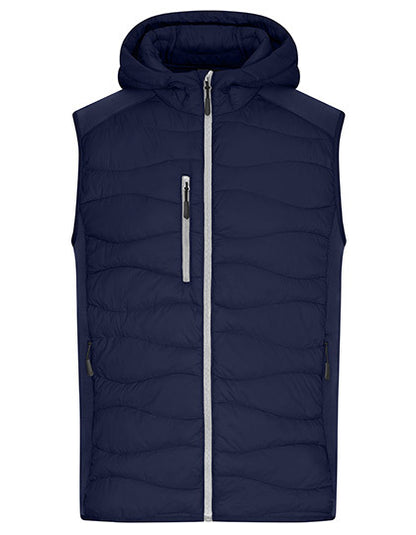 Men´s Hybrid Vest - Blau - Marine