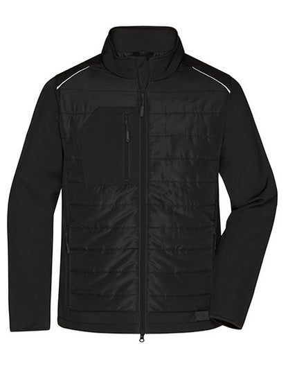 Men´s Hybrid Jacket - Schwarz