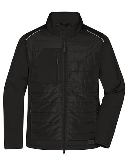 Men´s Hybrid Jacket - Schwarz