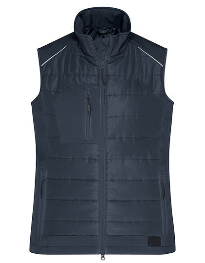 Ladies´ Hybrid Vest - Kohlenstoff