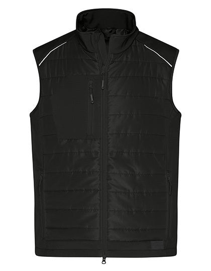 Men´s Hybrid Vest - Schwarz