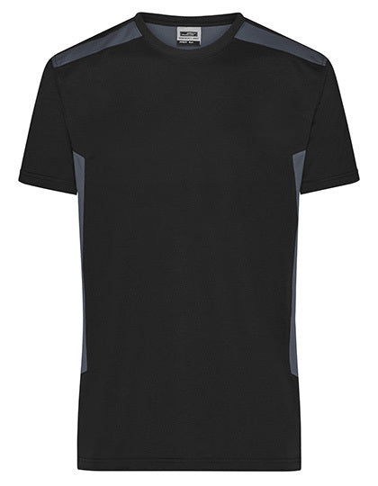 Men´s Workwear Polo -STRONG- - Kohlenstoff - Schwarz