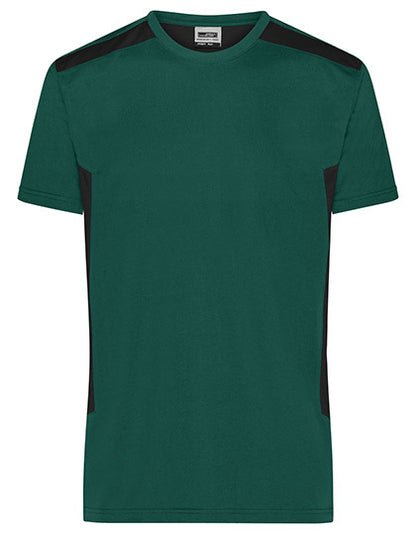 Men´s Workwear Polo -STRONG- - Dunkelgrau - Schwarz