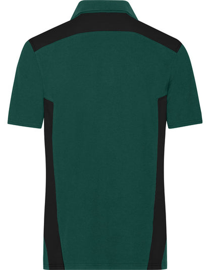 Men´s Workwear Polo -STRONG- - Dunkelgrau - Schwarz