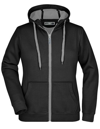 Ladies´ Doubleface Jacket - Black - Carbon