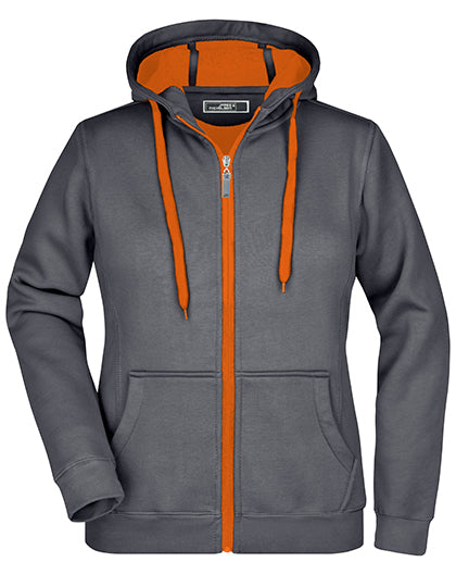 Ladies´ Doubleface Jacket - Orange - Kohlenstoff