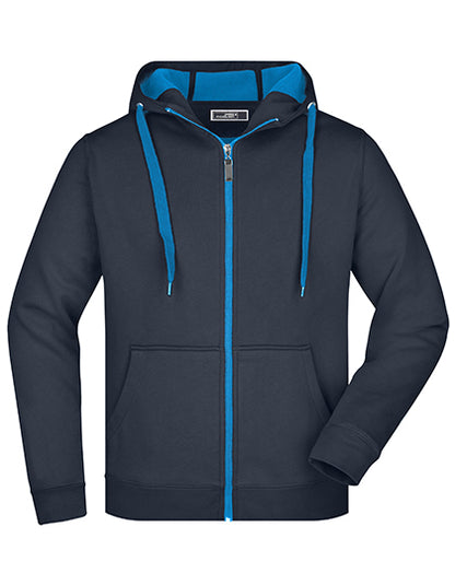 Men´s Doubleface Jacket - Aqua - Marine