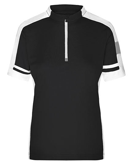 Ladies´ Bike-T Half Zip - Schwarz