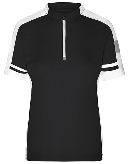 Ladies´ Bike-T Half Zip - Schwarz