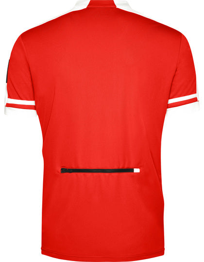 Men´s Bike-T Half Zip -Rot