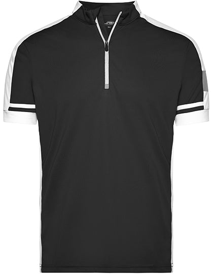 Men´s Bike-T Half Zip - Schwarz