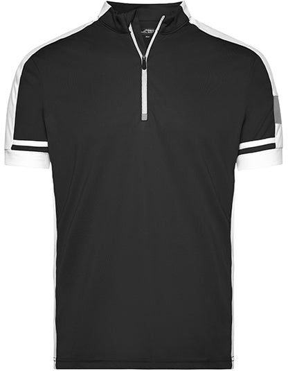 Men´s Bike-T Half Zip - Schwarz