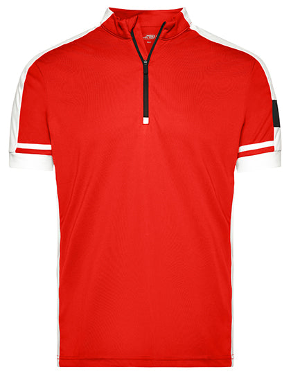 Men´s Bike-T Half Zip -Rot