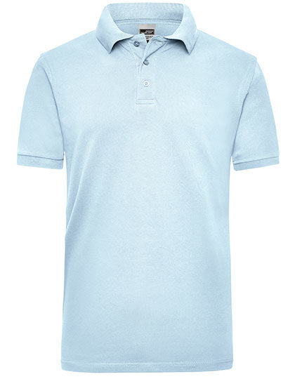 Men´s Workwear Polo - Hellblau