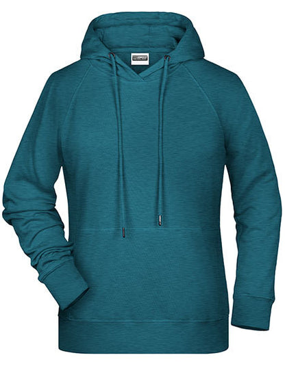 Men´s Hoody   -Petrol-Melang