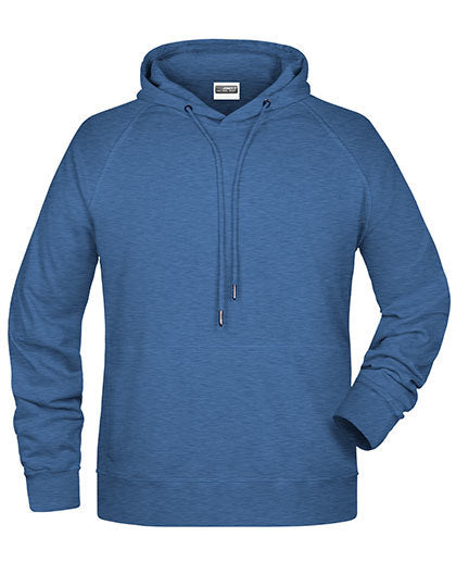 Men´s Hoody - Leichte Denim-Melange