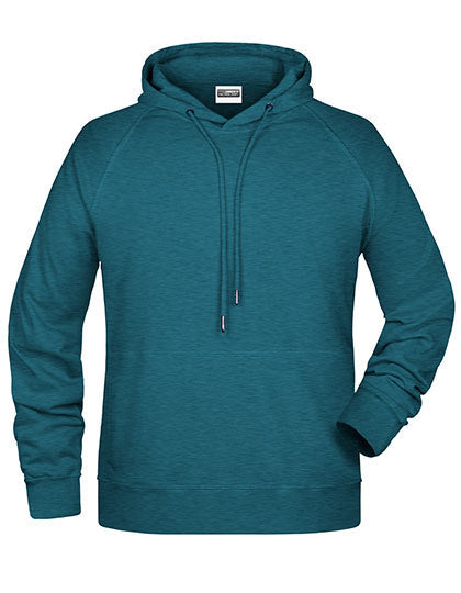 Men´s Hoody - Petrol-Melange