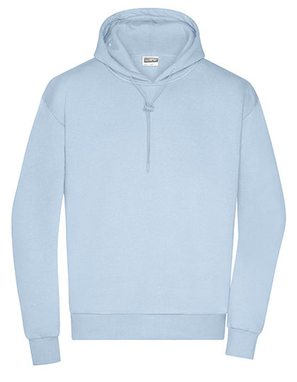 Men´s Lounge Hoody -Hellblau