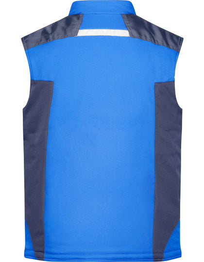 Craftsmen Softshell Vest -STRONG- - Königlich - Marine