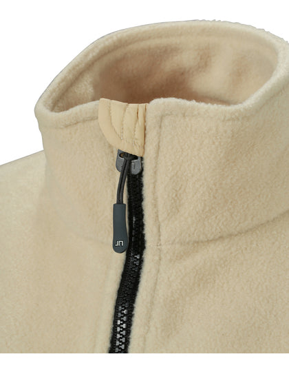 Ladies´ Workwear Fleece Jacket -STRONG- - Stein - Schwarz