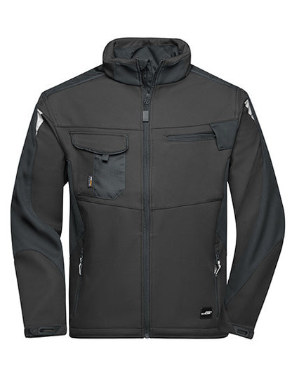 Softshelljacke Herren Workwear – Daiber Workwear Softshell Jacket - Schwarz
