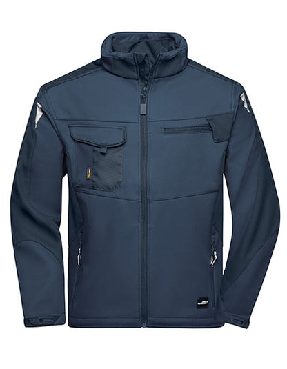 Workwear Softshell Jacket -STRONG-Königlich - Marine