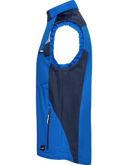 Workwear Softshell Vest -STRONG- - Königlich - Marine