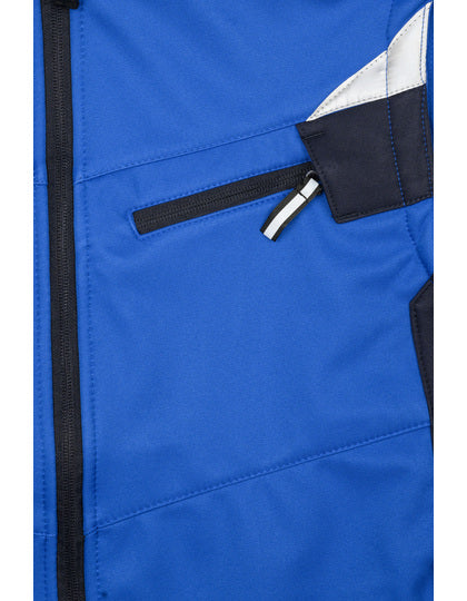 Workwear Softshell Vest -STRONG- - Königlich - Marine