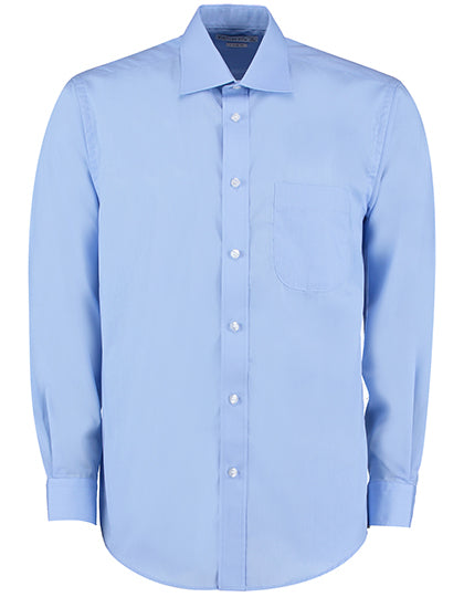 Men´s Classic Fit Business Shirt Long Sleeve-Hellblau