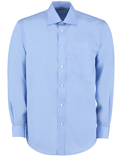 Men´s Classic Fit Business Shirt Long Sleeve-Hellblau