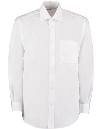 Men´s Classic Fit Business Shirt Long Sleeve-Weiß
