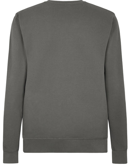 Regular Fit Pique Sweatshirt - Dunkelgrau